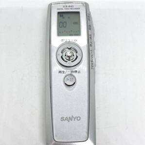 ◯SANYO ICR-B45 ICレコーダー デジタルボイスレコーダー 三洋電機 サンヨー e12i92cy36