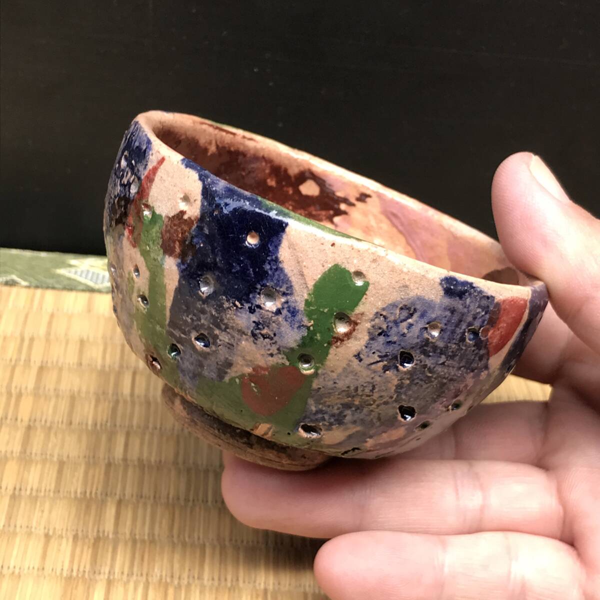 出口王仁三郎 おにさくらく・耀盌(楽茶碗)/Web書画ミュージアム