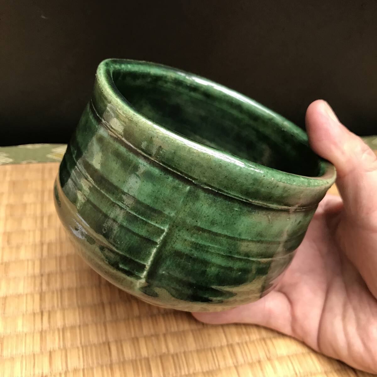 Yahoo!オークション -「茶入」(織部) (美濃)の落札相場・落札価格 Yahoo!オークション -「茶入」(織部) (美濃)の落札相場・落札価格