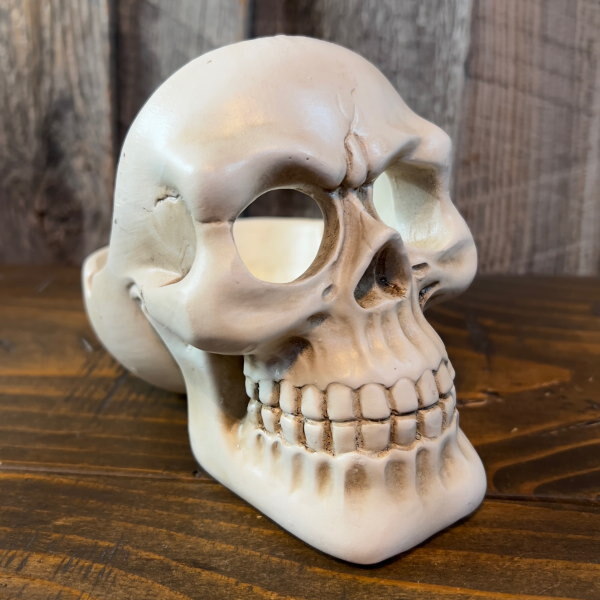 スカル　ヘッド　インテリア　オブジェ　灰皿 楽天市場】スカルヘッド アッシュトレイ 灰皿 アメリカン雑貨