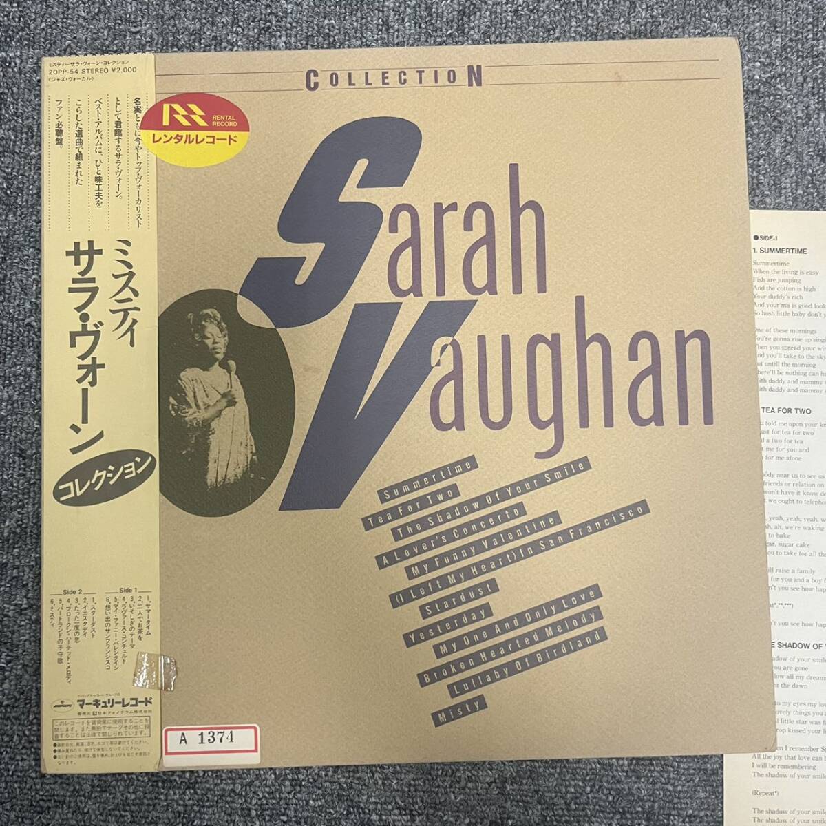 Yahoo!オークション - サラ・ヴォーン・カスタム・デラックス