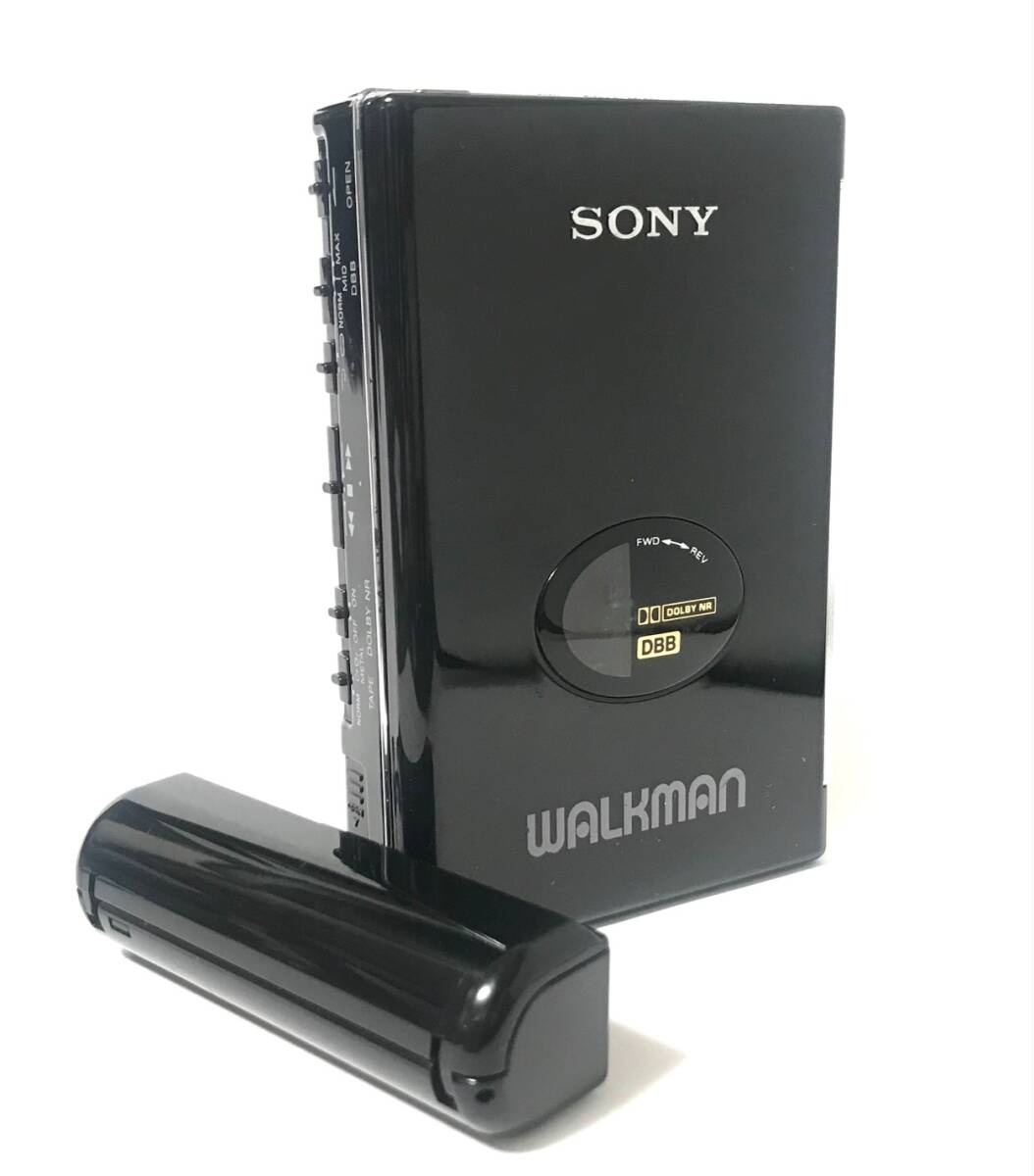 SONY カセットウォークマン WM-FX877 整備品 乾電池ケース付き