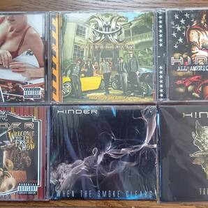 送料込み:中古★HINDER / ヒンダー★輸入盤アルバム6枚セット★1st~6th
