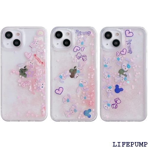 ステラルー リーナベル iPhone 14 Pro 用 衝撃 黄変防止 傷防止 レンズ保護 カバー スマホケース 1214