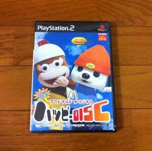 新品未開封 PS2 マクドナルド オリジナル ハッピーDISC サルゲッチュ パラッパラッパー