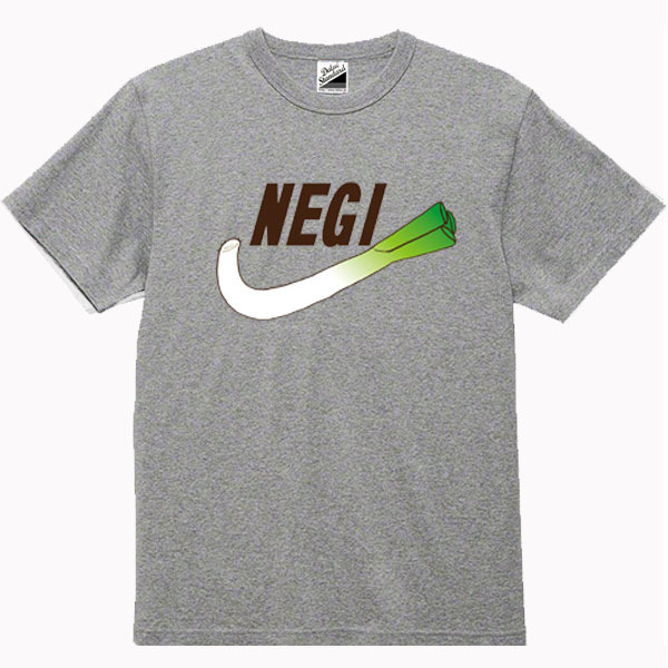 【パロディ灰M】5ozねぎTシャツ面白いおもしろうけるネタプレゼント送料無料・新品