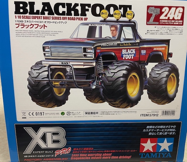 Yahoo!オークション -「タミヤ ブラックフット」(完成品(電動 Yahoo!オークション -「タミヤ ブラックフット」(完成品(電動