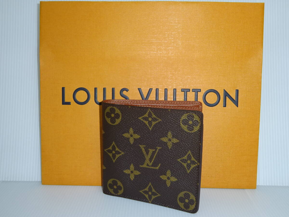 中古 LOUIS VUITTON ルイヴィトン モノグラム ポルトフォイユ マル