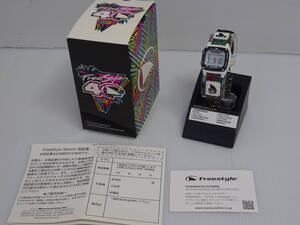 Никогда не использовались, никогда не хранились Freestyle Freestyle Freestyle Freestyle (3) 40-я юбилейная модель SHARK MINI CLIP #101119 NEON WAVE SHARK наручные часы маневр линии