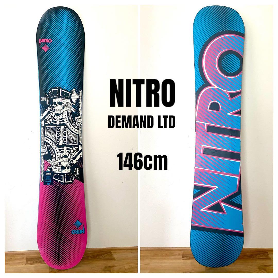 【ラッピング無料】 中古】ナイトロ DEMAND LTD 13/14 スノーボード NITRO 138cm 145cm未満