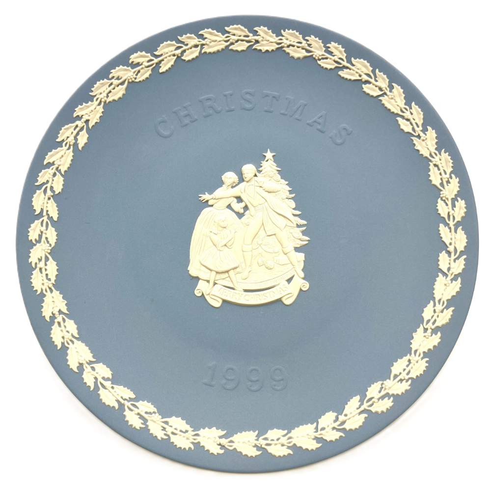 ウェッジウッド Wedgwood ジャスパー ピンク イヤープレート