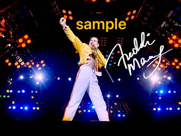 【送料込み】Queen フレディーマーキュリー 高画質 サイン フォト 写真 ポートレート クイーン