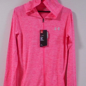 アンダーアーマー ピンク フード パーカー MD ☆彡 タグ付き新品 under armour