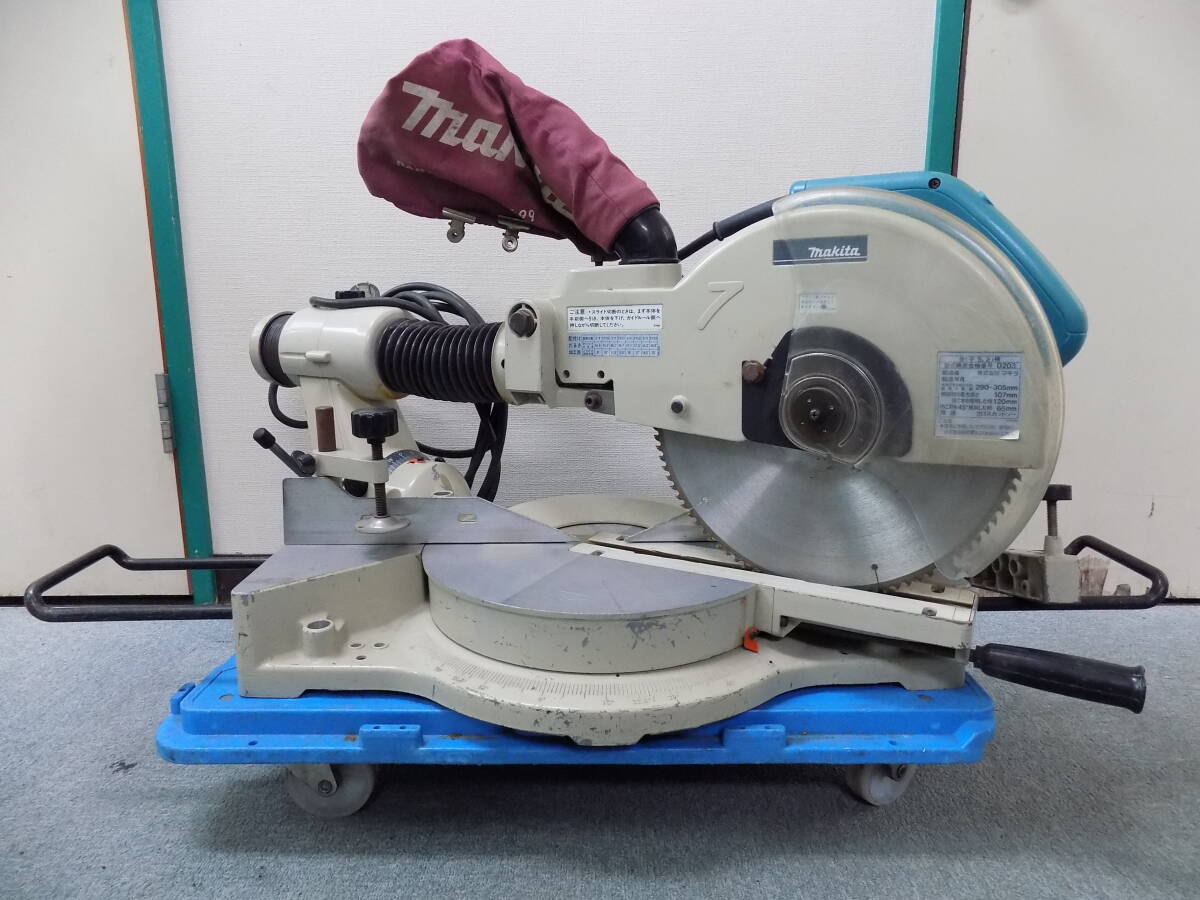 ☆中古品☆makita マキタ 100V 305mm 12型 スライドマルノコ ☆中古品☆makita マキタ 100V 305mm 12型 スライドマルノコ