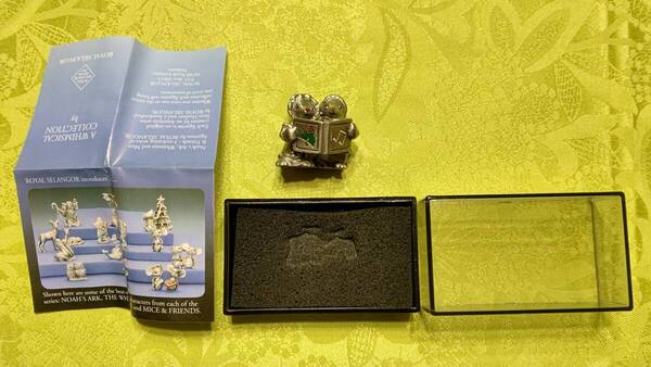 1007-6 Royal Selangor ロイヤルセランゴール 1982年 ピューター製 錫製 A WHIMSICAL COLLECTION 51-2588 A Christmas Carol ケース入り