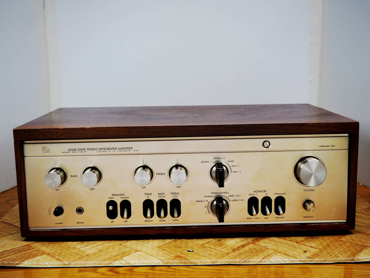 Yahoo!オークション -「luxman l-504」(アンプ) (オーディオ機器 Yahoo!オークション -「luxman l-504」(アンプ) (オーディオ機器