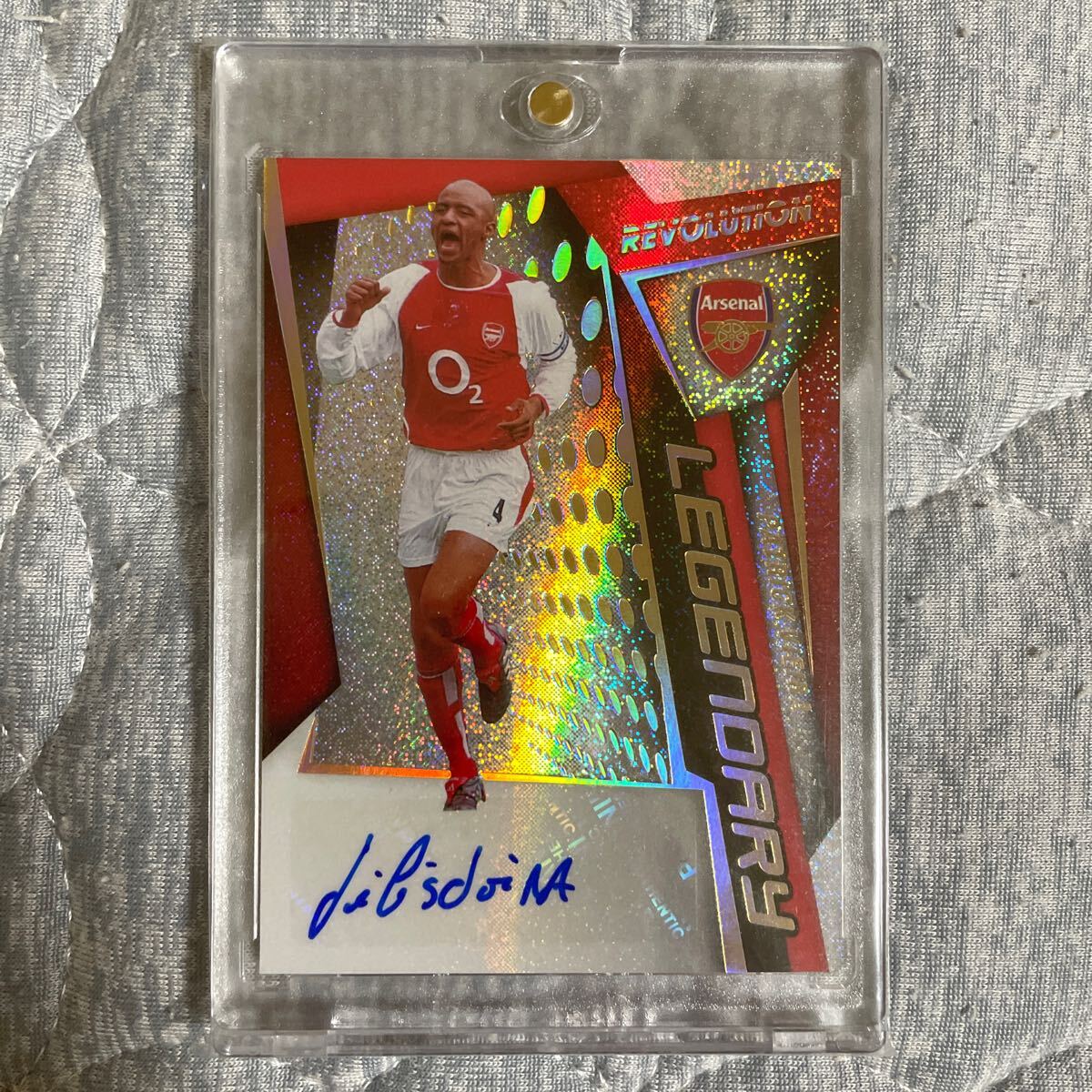 PANINI パトリック ヴィエラ直筆サインカード PANINI パトリック ヴィエラ直筆サインカード