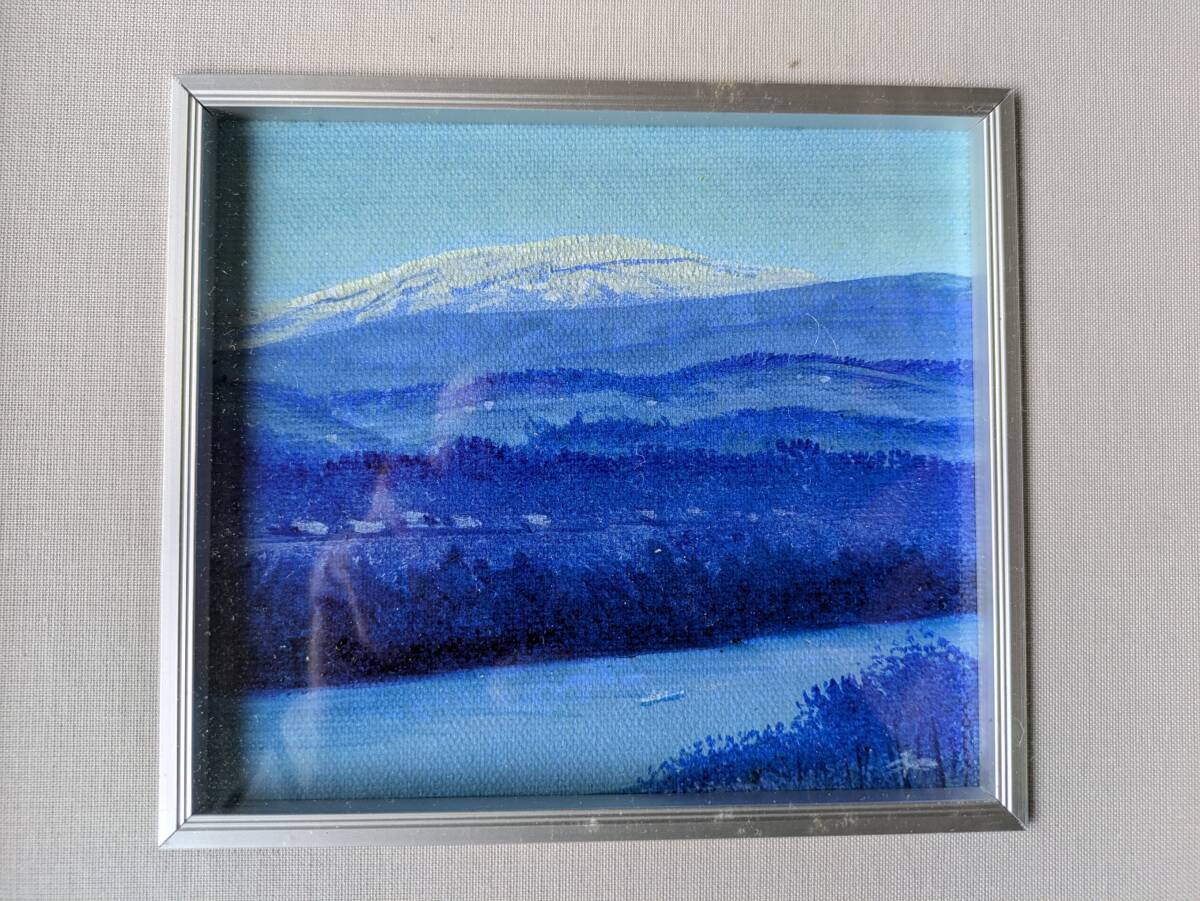 高田誠、【山麓五月】、希少な大判額装用画集より、美品、日本人