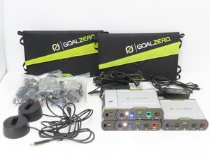 100*GOALZERO солнечная панель NOMAD20 / портативный источник питания SHERPA100 2 комплект + инвертер есть *1022-075