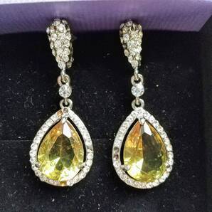 【for Dance】イヤリング⑤/アクセサリー/デモ用/社交ダンス☆中古