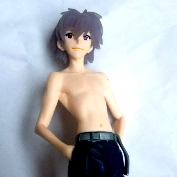 【送料無料】FIG 謎の少年 (渚カヲル) ヱヴァンゲリヲン 新劇場版 プレミアム フィギュア セガ 裸 ズボン ポーズ