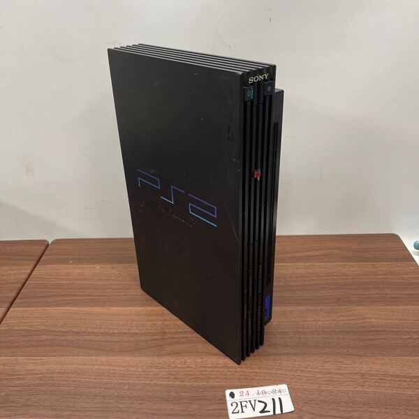 「2FV211」PlayStation2 scph−35000 ゲーム機 本体 動作品 本体のみ 電源コード付きのみ コントローラー無し(241024)