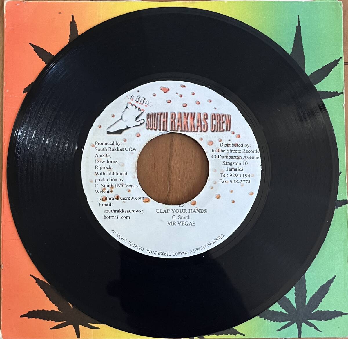 レゲエ　SWEET JAMAICA / MR.VEGAS レコード レゲエ SWEET JAMAICA / MR.VEGAS レコード