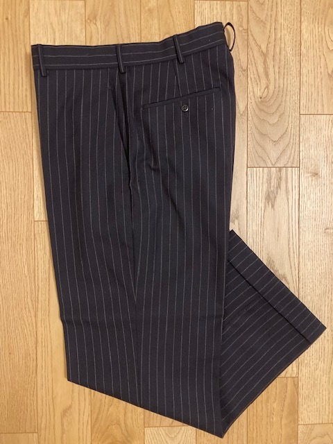 G&F co ヘリンボーントラウザー　atlast アットラスト ATLAST アットラストウールヘリンボーントラウザー32 美品