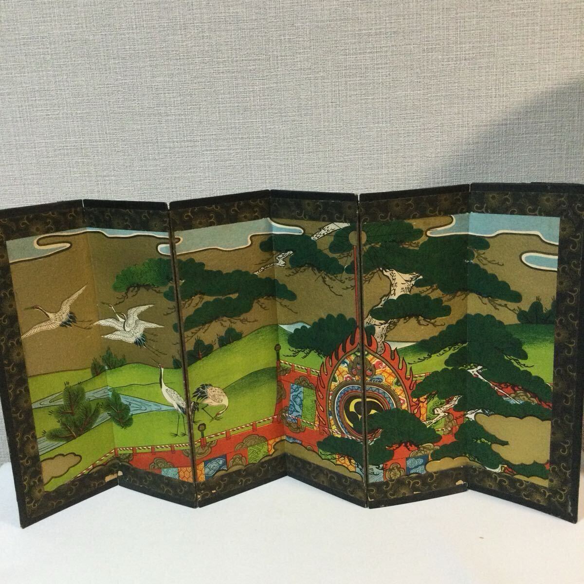 2025年最新】Yahoo!オークション -鶴 屏風の中古品・新品・未