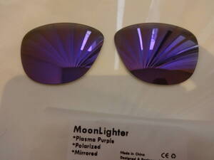 ★オークリー ムーンライター用 カスタム偏光レンズ PURPLE Color Polarized 新品 MOONLIGHTER