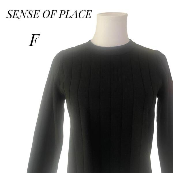 SENSE OF PLACE センスオブプレイス 長袖 ニット セーター F