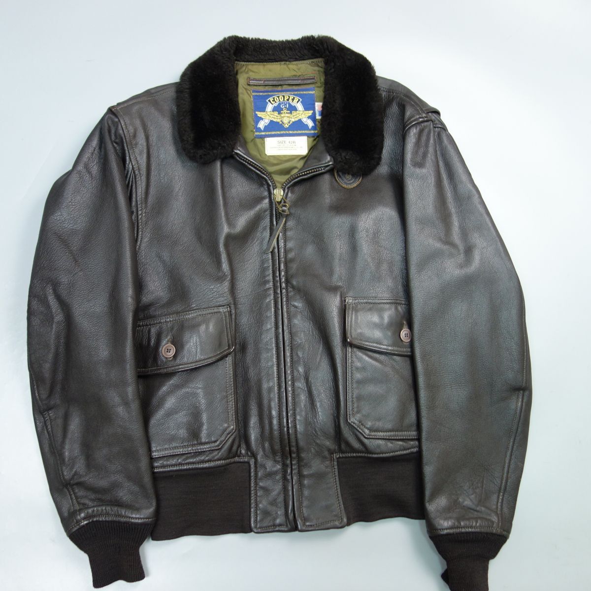 Yahoo!オークション -「cooper g-1」(フライトジャケット Yahoo!オークション -「cooper g-1」(フライトジャケット