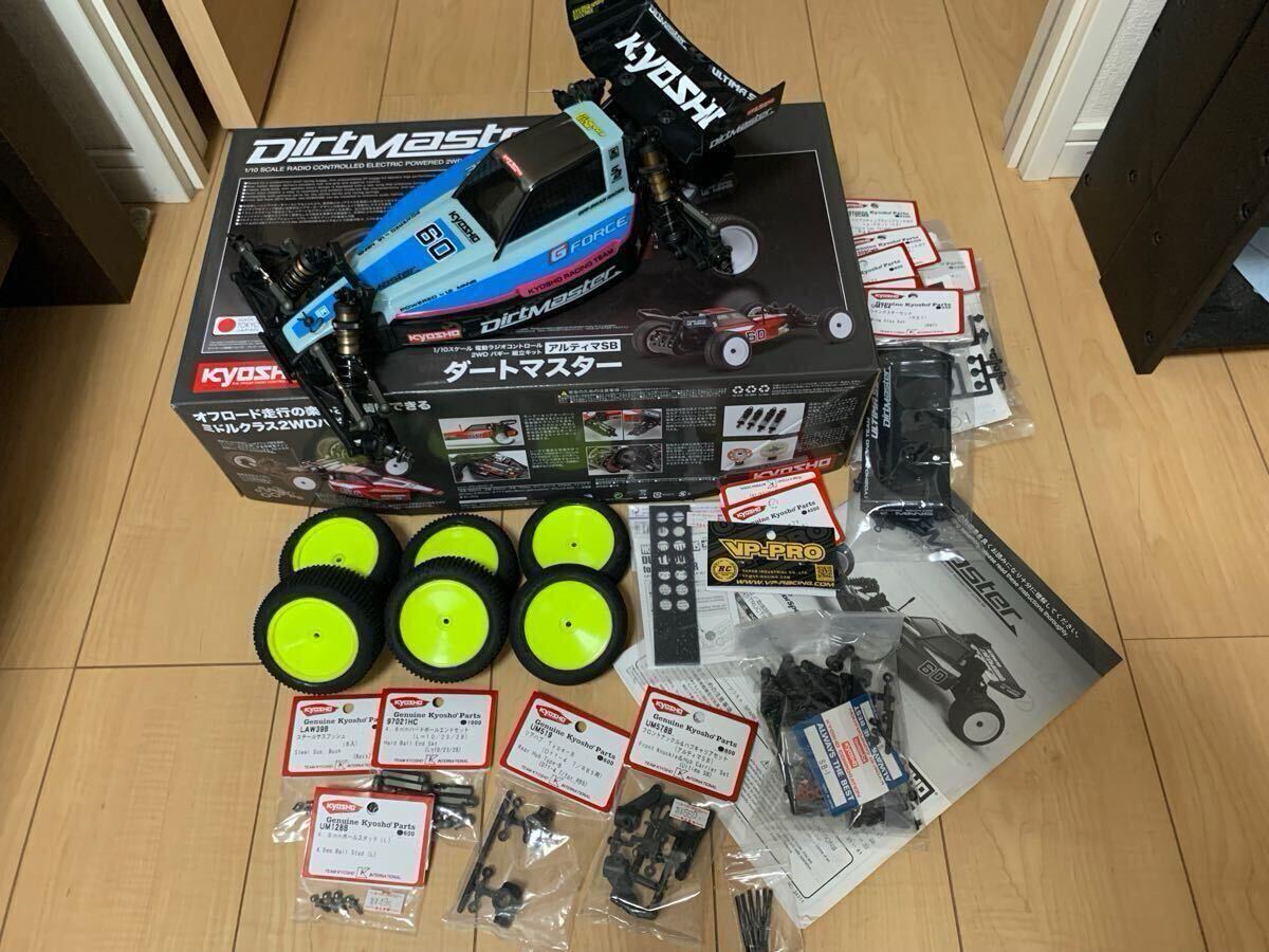 【中古】京商ダートマスター・ESC・モーター・サーボセット品