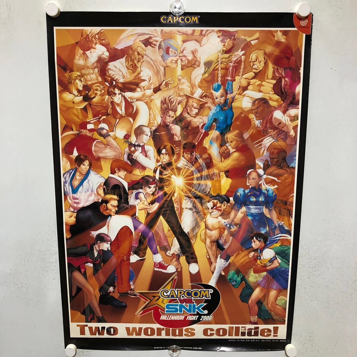 Yahoo!オークション -「capcom vs snk 2」(ポスター) (印刷物)の Yahoo!オークション -「capcom vs snk 2」(ポスター) (印刷物)の
