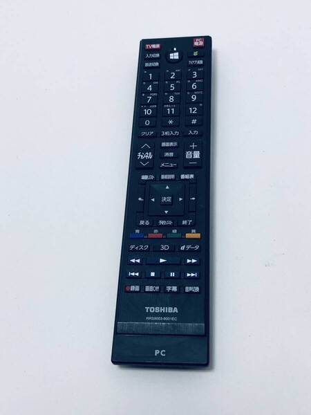 【東芝 純正 リモコン 2Q06】動作保証 即日発送 RRS9003-8001EC PD81TBP-BWA PD81SBP-HHA 等