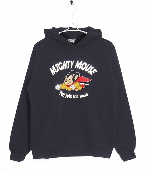 即決■★マイティ・マウス Mighty Mouse★■パーカー(ネイビー)SIZE=LL