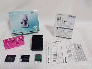 現状品+廃盤品+難あり Canon IXY 140-PK ピンク キャノン イクシ IXY140