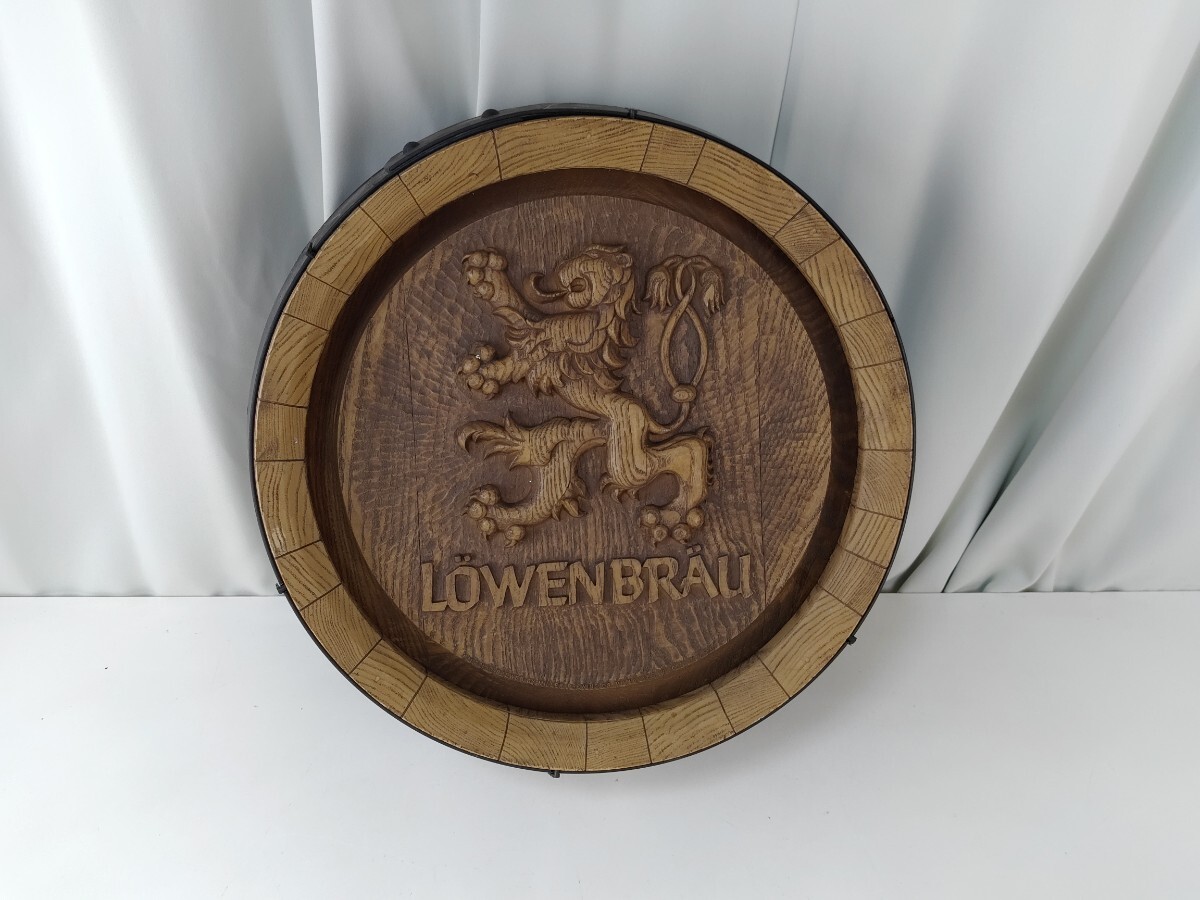 LÖWENBRÄU レーベンブロイ 看板 ビール インテリア アンティーク