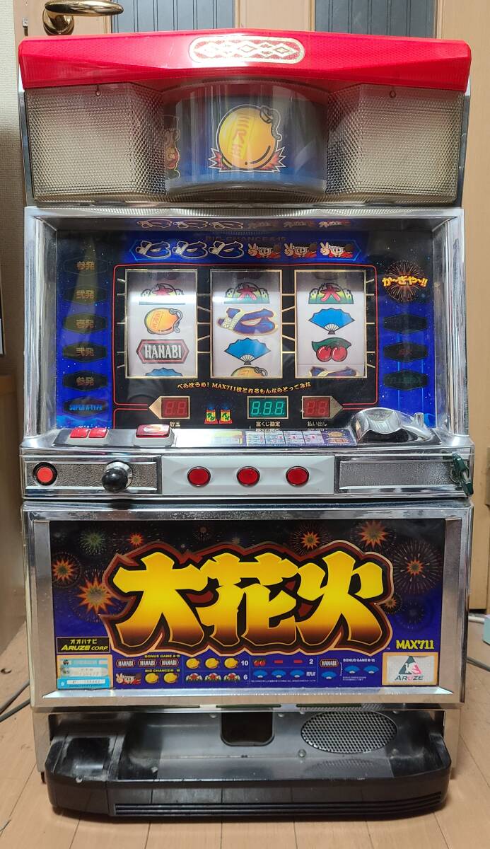Yahoo!オークション -「4号機 大花火」(パチスロ実機) (パチンコ Yahoo!オークション -「4号機 大花火」(パチスロ実機) (パチンコ