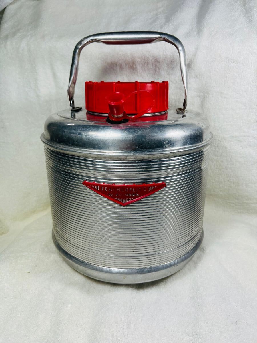 メタル水筒ジャグ希少アルミ保温冷アメリカ製USレトロ美品 メタル水筒ジャグ希少アルミ保温冷アメリカ製USレトロ美品
