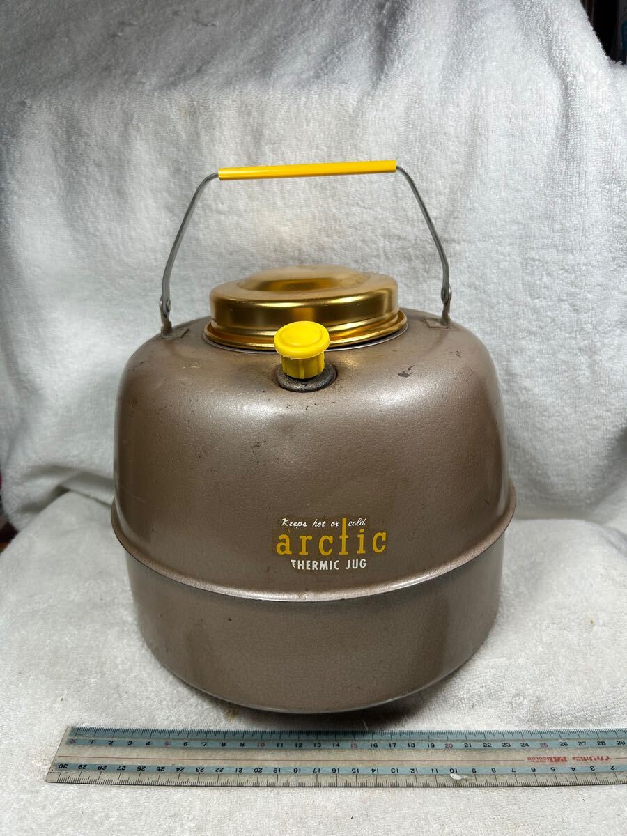 メタル水筒ジャグ希少アルミ保温冷アメリカ製USレトロ美品 メタル水筒ジャグ希少アルミ保温冷アメリカ製USレトロ美品