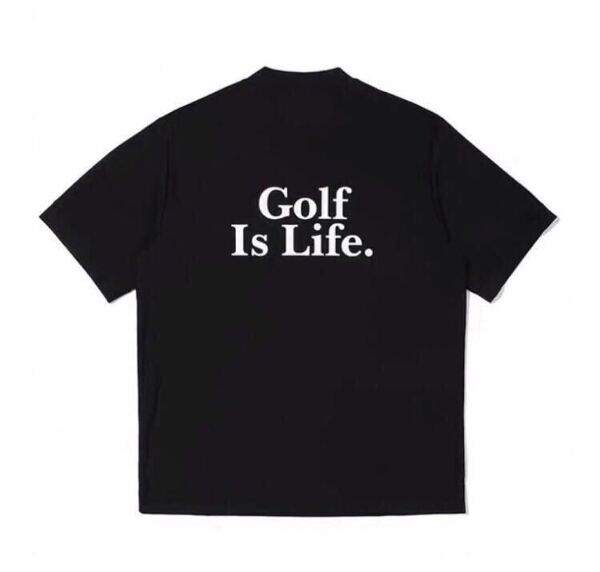 XL MALBON GOLF マルボンゴルフ シャツ モックネック 黒