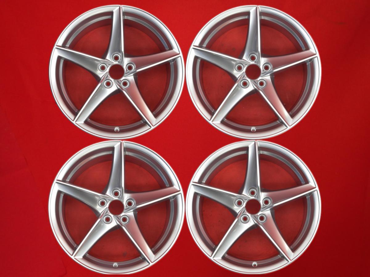正規品】アウディ 8T A5 純正 18in 8.5J +29 PCD112 4本セット A4 A6 S4 S5 流用 品番:8T0601025CE  スタッドレス用 車検用に A4 A6 流用 中古 ホイールのみ | パーツ販売ナンバーワン