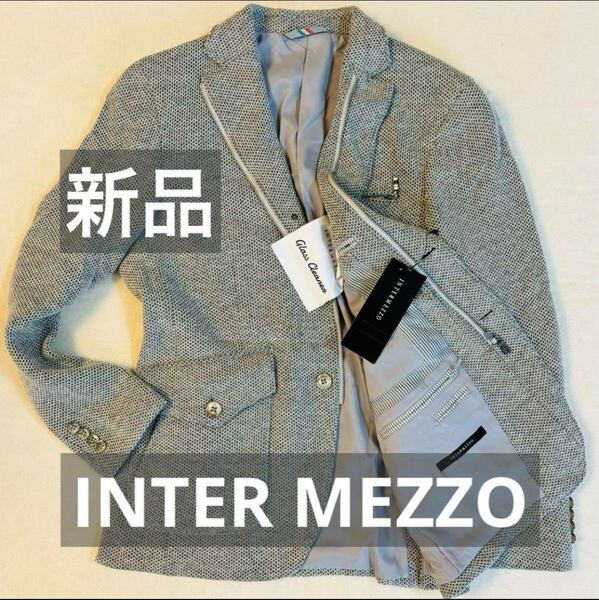 ☆ 定価53,900円 ☆ INTER MEZZO インターメッツォ メンズ ウールコート