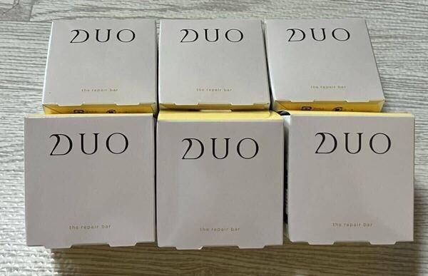 ★即決 送料無料 新品 未開封★デュオ DUO ザ リペアバー a 枠練り洗顔石鹸 70g×6個セット トリートメントピール石鹸 毛穴 角質ケア