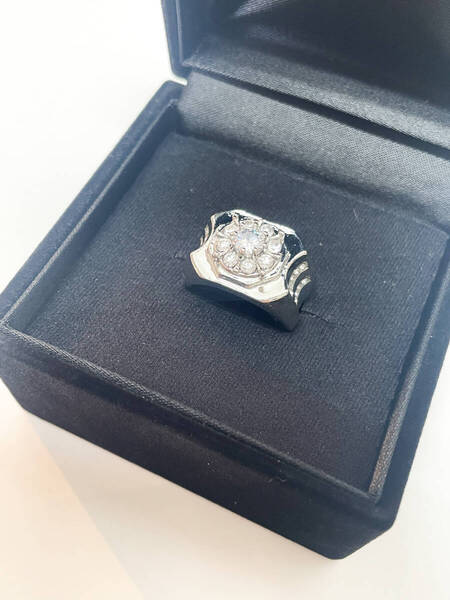 新品 シルバー ステンレス 指輪 ファッションリング 17号