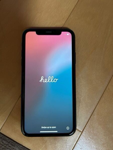 iPhone11 Apple SIMフリー ブラック 128GB 本体+画面保護ガラス(新品)付き