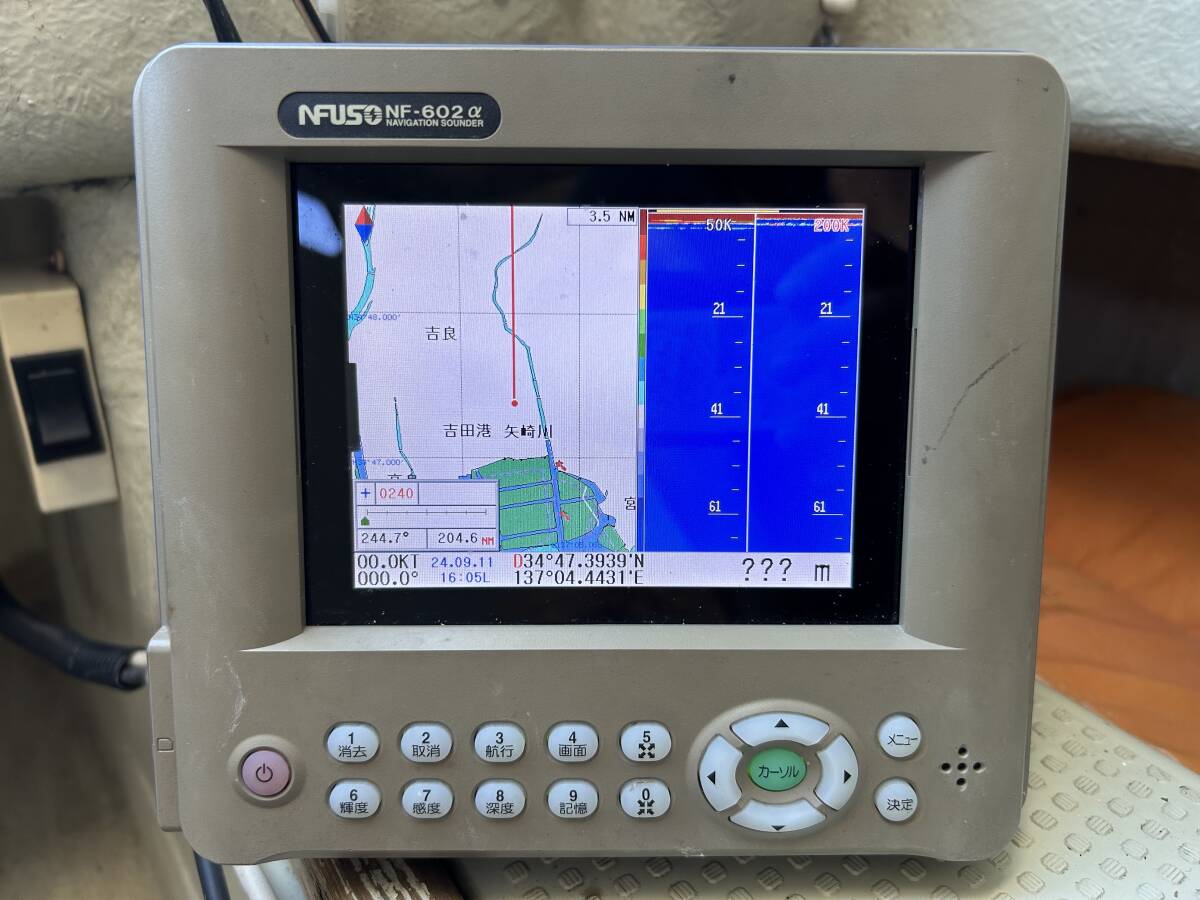 Yahoo!オークション -「fuso gps 魚探」(魚群探知機) (航行計器 Yahoo!オークション -「fuso gps 魚探」(魚群探知機) (航行計器