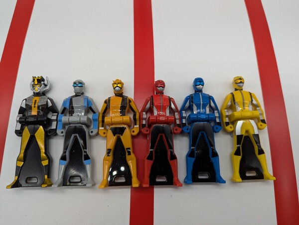 海賊戦隊 ゴーカイジャー レンジャーキー ゴーバスターズ 6体セット