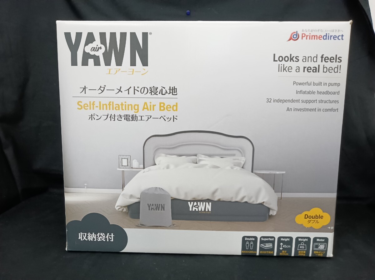 新品未使用 エアーヨーン ダブルサイズ 電動エアーベッド air YAWN - メルカリ